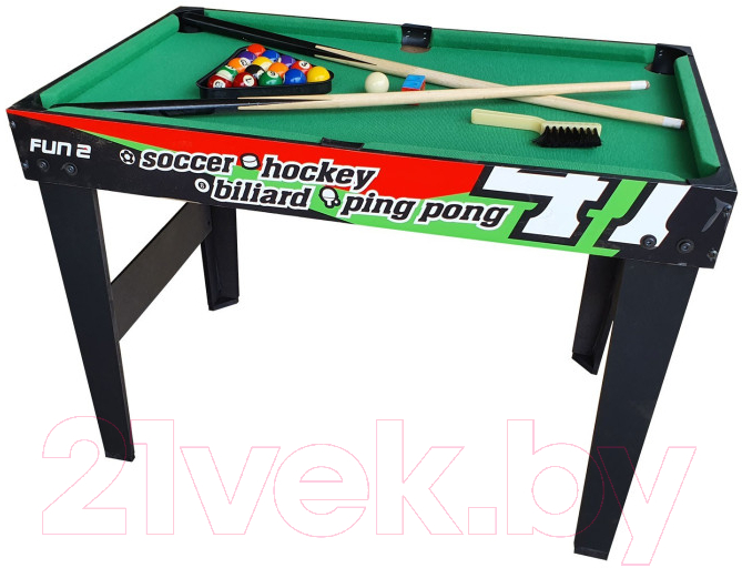 Игровой стол DFC Fun2 4 в 1 / SB-GT-10 — фото 2