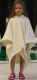 Полотенце с капюшоном Lilia Пончо детское 113x83 / Плп-113 (светло-кремовый) - 