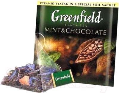 Изображение товара Чай пакетированный GREENFIELD Mint & Chocolate (20пак)