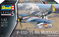 

Сборная модель Revell, Американский истребитель P-51-D-15-NA Мустанг 1:32 / 3838