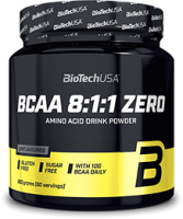 Аминокислоты BCAA BioTechUSA 8:1:1 Zero (250г, лед.чай/персик) - 