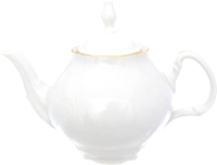 Заварочный чайник Thun 1794 С крышкой Bernadotte Отводка золото / БЕР0069 (1.2л) - 