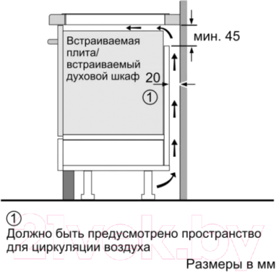 Индукционная варочная панель Bosch PIF675FC1E