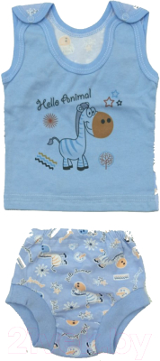 Комплект одежды для малышей Три Медведя 709К (р.52/80,86, голубой)