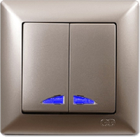 

Выключатель Gunsan, Visage 32292500-150104