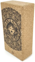

Блок для йоги RamaYoga, Из пробки Virgo Zodiac Collection