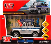 Автомобиль игрушечный Технопарк Uaz Hunter Полиция / HUNTERBCH-12SLPOL-SOLSR - 