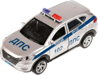 Масштабная модель автомобиля Технопарк Hyundai Tucson Полиция / TUCSON-12SLPOL-SR - 