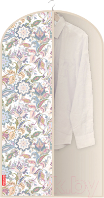 Изображение товара Чехол для одежды Hausmann HM-A-12-1-1 (бежевый/принт)