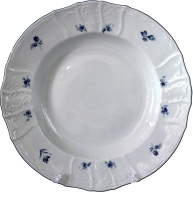 Блюдо Thun 1794 Bernadotte Синие мелкие цветы / БЕР0128 (32см) - 