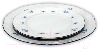 Набор столовой посуды Thun 1794 Bernadotte Синие мелкие цветы / БЕР0133