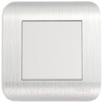 Изображение товара Выключатель Luxar Deco 10.003.03 (серебристый)