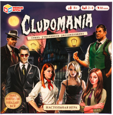 Настольная игра Умные игры Cludomania / 4680107962461