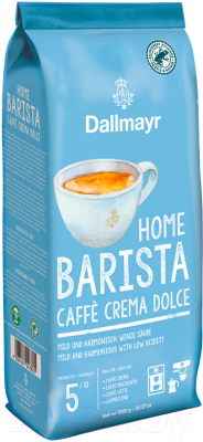 Кофе в зернах Dallmayr Home Barista Caffe Crema Dolce / 12865 (1кг)