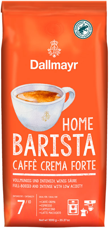 Кофе в зернах Dallmayr Home Barista Caffe Crema Forte / 12866