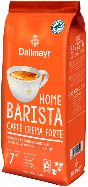 Кофе в зернах Dallmayr Home Barista Caffe Crema Forte / 12866