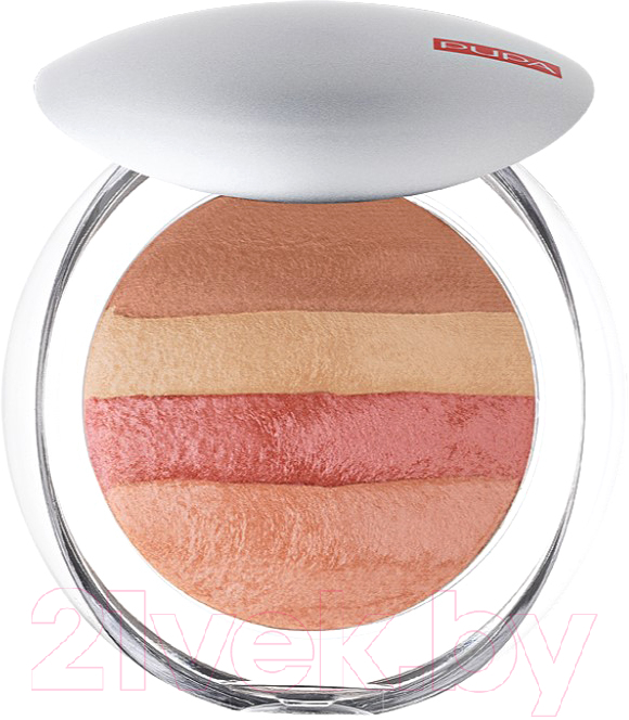 Румяна Pupa Luminys Baked All Over Illuminating Blush Powder тон 06