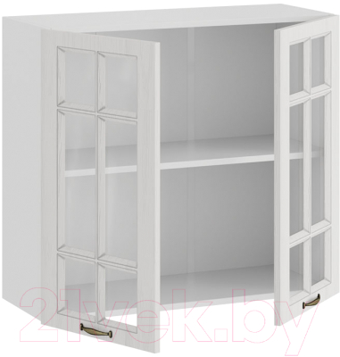 Шкаф навесной для кухни ТриЯ Лина 1В8С (белый)