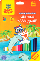 

Набор акварельных карандашей Мульти-пульти, Енот в Карибском море / CP_16678