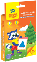

Развивающие карточки Мульти-пульти, Изучаем формы / РК_33566