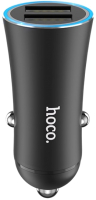 Зарядное устройство автомобильное Hoco Z30A (черный) - 