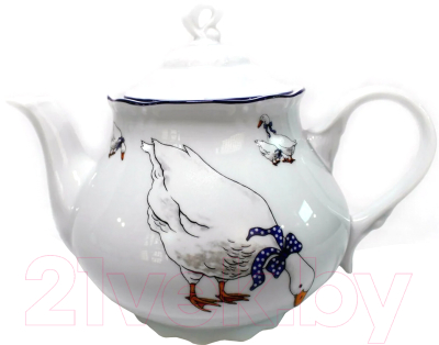 Заварочный чайник Thun 1794 Констанция Гуси / КСТ0018 (1.2л)
