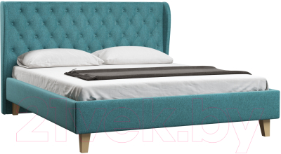 Двуспальная кровать Woodcraft Грац-Н 160 вариант 17