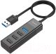 USB-хаб Hoco HB25 USB-USB (черный) - 