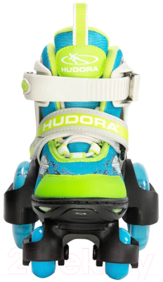 Роликовые коньки Hudora Skating My First Quad Boy Led / 22050 (р-р 26-29)
