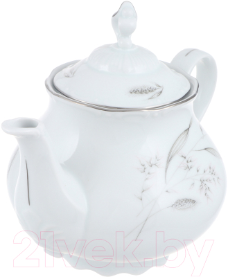 Заварочный чайник Thun 1794 Констанция Серебряные колосья / КСТ0088 (1.2л)