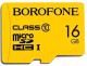 Карта памяти Borofone MicroSDHC Class 10 16GB без адаптера - 