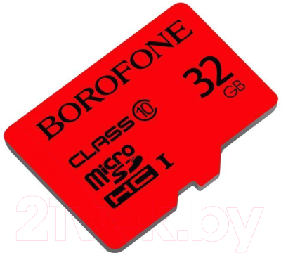 Карта памяти Borofone MicroSDHC Class 10 32GB без адаптера