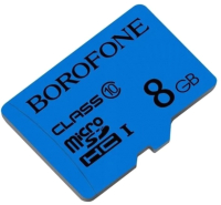 Карта памяти Borofone MicroSDHC Class 10 8GB без адаптера - 