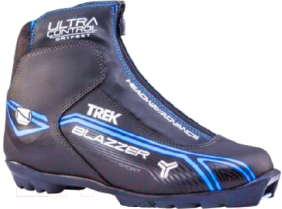 Ботинки для беговых лыж TREK Blazzer Comfort 3 N (черный/синий, р-р 39)