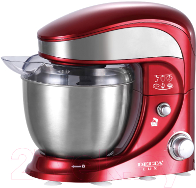Кухонный комбайн Delta Lux DL-5070P (красный)
