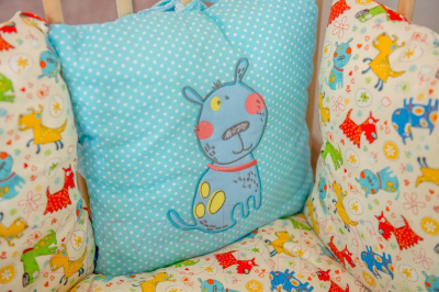 

Комплект постельный в кроватку Polini Kids, Собачки 5