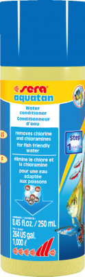 Средство для ухода за водой аквариума Sera Aquatan / 3050 (250мл)