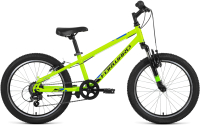 Детский велосипед Forward Unit 20 2.0 2022 / IBK22FW20059 (ярко-зеленый/черный) - 