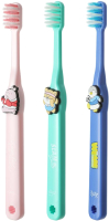 Набор зубных щеток Miniso Mini Family Sports / 3246 (3шт) - 