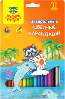 

Набор акварельных карандашей Мульти-пульти, Енот в Карибском море / CP_10764