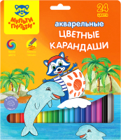 

Набор акварельных карандашей, Енот в Карибском море / CP_10766