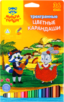 Набор цветных карандашей Мульти-пульти Енот в Испании / CP_10825 (36 цветов) -
