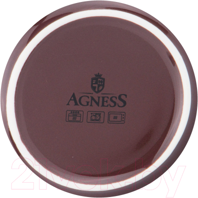 Кокотница Agness 189-303 (коричневый)