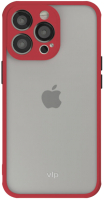Чехол-накладка VLP Matte Case для iPhone 13 Pro / vlp-PC21-P61RD (красный) - 