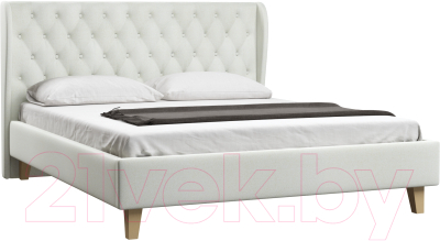 Двуспальная кровать Woodcraft Грац-Н 180 вариант 16