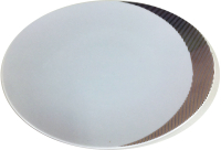 Тарелка закусочная (десертная) Thun 1794 Loos Платиновые полоски / ЛОС0017 (19см) - 
