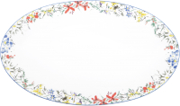 Блюдо Thun 1794 Loos Цветочный орнамент / ЛОС0009 (36см) - 