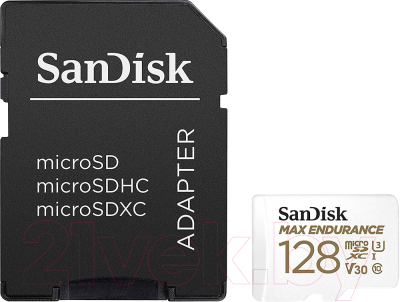 Карта памяти SanDisk microSDXC UHS-3 128GB (SDSQQVR-128G-GN6IA)