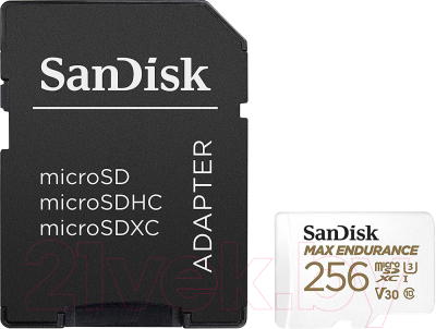 Карта памяти SanDisk microSDXC UHS-3 256GB (SDSQQVR-256G-GN6IA)