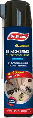 Аэрозоль от насекомых Dr. Klaus От муравьев тараканов и других насекомых / DK06250031 (600мл)